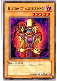 Illusionist Faceless Mage - Starter Deck: Pegasus (SDP) #SDP-004 - Common / Short Print YuGiOh Trading Card