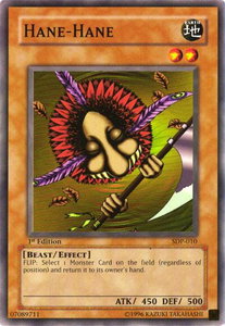 Hane-Hane - Starter Deck: Pegasus (SDP) #SDP-010 - Common / Short Print YuGiOh Trading Card