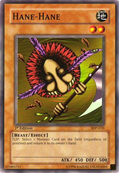 Hane-Hane - Starter Deck: Pegasus YuGiOh trading card