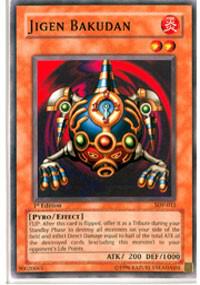 Jigen Bakudan - Starter Deck: Pegasus YuGiOh trading card