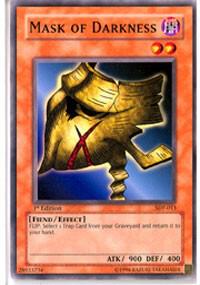 Mask of Darkness - Starter Deck: Pegasus YuGiOh trading card