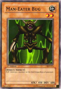 Man-Eater Bug - Starter Deck: Pegasus (SDP) #SDP-015 - Common / Short Print YuGiOh Trading Card