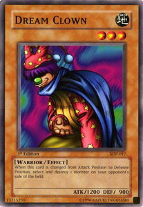 Dream Clown - Starter Deck: Pegasus (SDP) #SDP-017 - Common / Short Print YuGiOh Trading Card