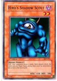 Hiro's Shadow Scout trading card from Starter Deck: Pegasus Hiro's Shadow Scout - Starter Deck: Pegasus YuGiOh trading card