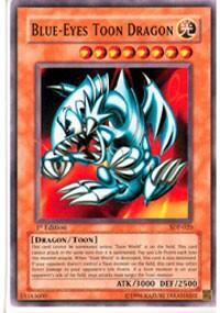 Blue-Eyes Toon Dragon - Starter Deck: Pegasus (SDP) #SDP-020 - Common / Short Print YuGiOh Trading Card