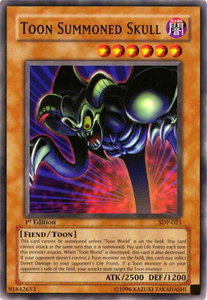 Toon Summoned Skull - Starter Deck: Pegasus (SDP) #SDP-021 - Common / Short Print YuGiOh Trading Card