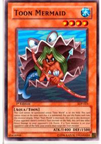 Toon Mermaid - Starter Deck: Pegasus YuGiOh trading card
