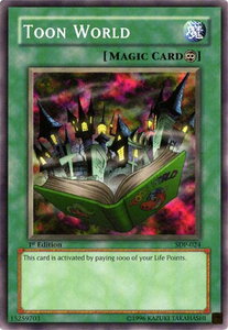 Toon World - Starter Deck: Pegasus (SDP) #SDP-024 - Common / Short Print YuGiOh Trading Card