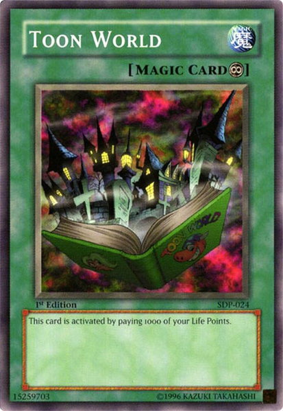 Toon World - Starter Deck: Pegasus YuGiOh trading card