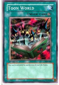 Toon World trading card from Starter Deck: Pegasus Toon World - Starter Deck: Pegasus YuGiOh trading card