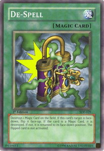 De-Spell - Starter Deck: Pegasus (SDP) #SDP-029 - Common / Short Print YuGiOh Trading Card