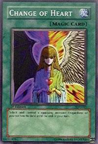 Change of Heart trading card from Starter Deck: Pegasus Change of Heart - Starter Deck: Pegasus YuGiOh trading card