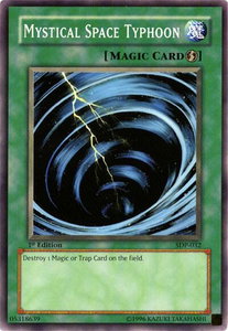 Mystical Space Typhoon - Starter Deck: Pegasus (SDP) #SDP-032 - Common / Short Print YuGiOh Trading Card