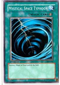 Mystical Space Typhoon - Starter Deck: Pegasus (SDP) #SDP-032 - Common / Short Print YuGiOh Trading Card