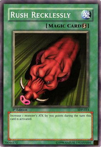Rush Recklessly - Starter Deck: Pegasus (SDP) #SDP-033 - Common / Short Print YuGiOh Trading Card