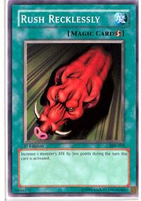 Rush Recklessly trading card from Starter Deck: Pegasus Rush Recklessly - Starter Deck: Pegasus YuGiOh trading card