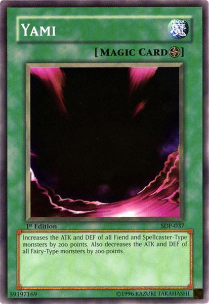 Yami - Starter Deck: Pegasus YuGiOh trading card