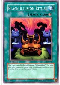 Black Illusion Ritual - Starter Deck: Pegasus (SDP) #SDP-038 - Common / Short Print YuGiOh Trading Card