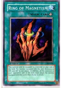 Ring of Magnetism - Starter Deck: Pegasus (SDP) #SDP-039 - Common / Short Print YuGiOh Trading Card