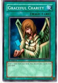 Graceful Charity - Starter Deck: Pegasus (SDP) #SDP-040 - Super Rare YuGiOh Trading Card