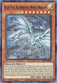 Blue-Eyes Alternative White Dragon (Purple) - Legendary Duelists: Season 2 (LDS2) #LDS2-EN008 - Ultra Rare YuGiOh Trading Card