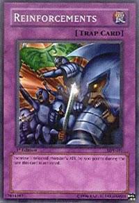 Reinforcements trading card from Starter Deck: Pegasus Reinforcements - Starter Deck: Pegasus YuGiOh trading card