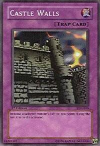 Castle Walls - Starter Deck: Pegasus (SDP) #SDP-043 - Common / Short Print YuGiOh Trading Card