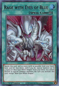 Rage with Eyes of Blue (Purple) - Legendary Duelists: Season 2 (LDS2) #LDS2-EN029 - Ultra Rare YuGiOh Trading Card