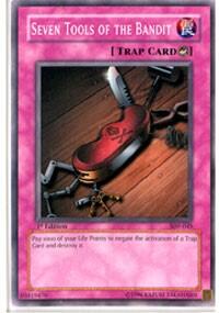 Seven Tools of the Bandit - Starter Deck: Pegasus (SDP) #SDP-045 - Common / Short Print YuGiOh Trading Card