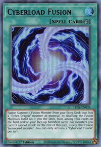 Cyberload Fusion (Purple) - Legendary Duelists: Season 2 (LDS2) #LDS2-EN035 - Ultra Rare YuGiOh Trading Card