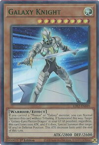 Galaxy Knight (Green) - Legendary Duelists: Season 2 (LDS2) #LDS2-EN049 - Ultra Rare YuGiOh Trading Card