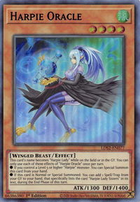 Harpie Oracle (Blue) - Legendary Duelists: Season 2 (LDS2) #LDS2-EN077 - Ultra Rare YuGiOh Trading Card