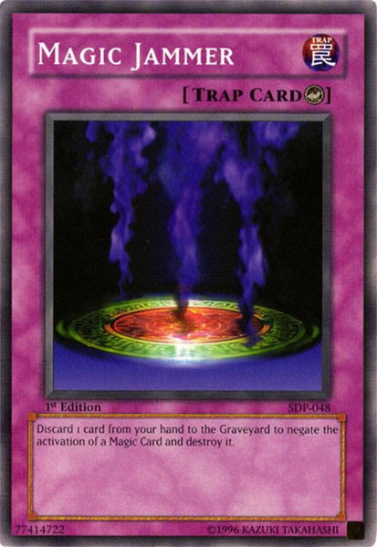 Magic Jammer - Starter Deck: Pegasus YuGiOh trading card