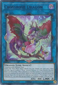Crossrose Dragon (Purple) - Legendary Duelists: Season 2 (LDS2) #LDS2-EN114 - Ultra Rare YuGiOh Trading Card