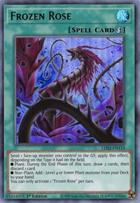 Frozen Rose (Green) - Legendary Duelists: Season 2 (LDS2) #LDS2-EN119 - Ultra Rare YuGiOh Trading Card
