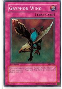 Gryphon Wing trading card from Starter Deck: Pegasus Gryphon Wing - Starter Deck: Pegasus YuGiOh trading card