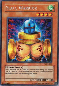 Slate Warrior - World Championship 2004: GBA Promo (WC4) #WC4-003 - Secret Rare YuGiOh Trading Card
