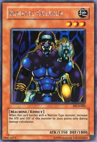 Kinetic Soldier - World Championship 2004: GBA Promo (WC4) #WC4-002 - Secret Rare YuGiOh Trading Card