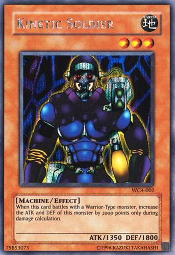 Kinetic Soldier - World Championship 2004: GBA Promo YuGiOh trading card