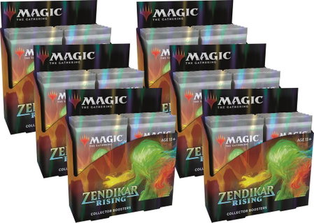 Zendikar Rising - Collector Booster Display Case trading card from Zendikar Rising Zendikar Rising - Collector Booster Display Case - Zendikar Rising Magic: The Gathering trading card