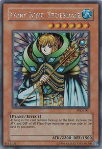 Fairy King Truesdale - World Championship 2004: GBA Promo (WC4) #WC4-001 - Super Rare YuGiOh Trading Card