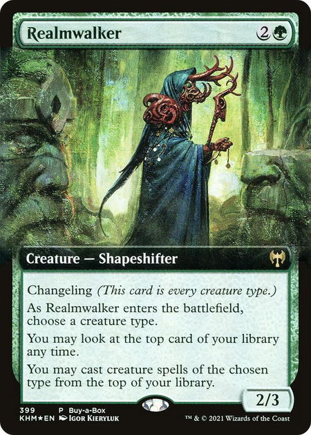 Realmwalker - Buy-A-Box Promos Magic: The Gathering trading card