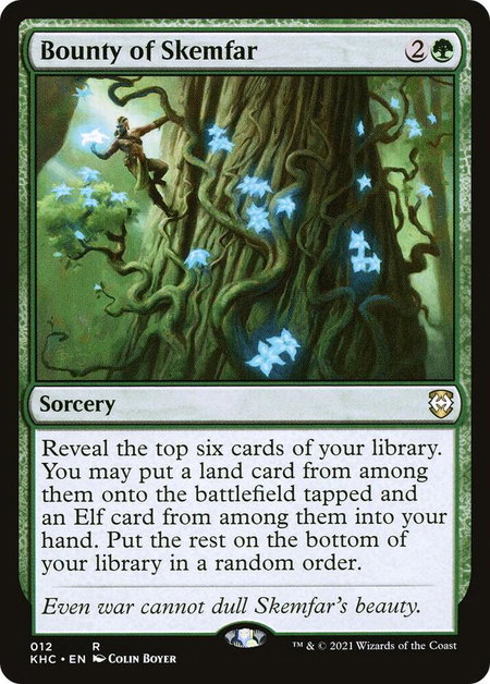 Bounty of Skemfar - Commander: Kaldheim Magic: The Gathering trading card