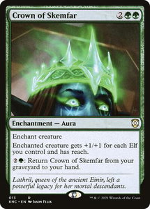 Crown of Skemfar - Commander: Kaldheim (KHC) #13 - Rare Magic: The Gathering Trading Card