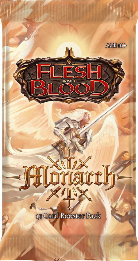 Monarch Booster Pack [1st Edition] - Monarch Flesh and Blood trading card