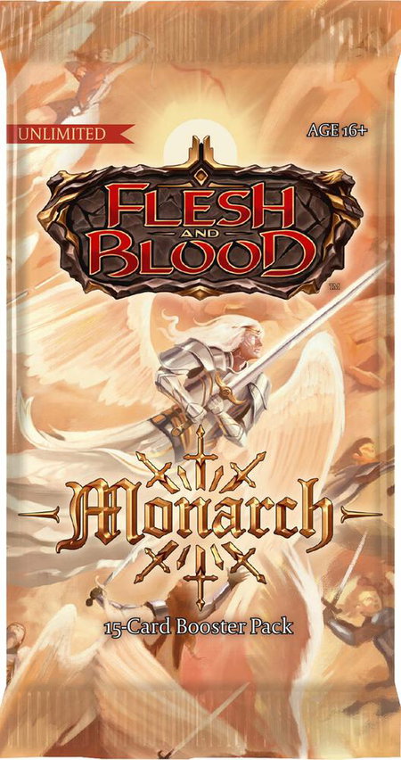 Monarch Booster Pack [Unlimited Edition] - Monarch Flesh and Blood trading card