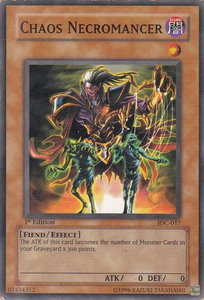 Chaos Necromancer - Invasion of Chaos (IOC) #IOC-017 - Common / Short Print YuGiOh Trading Card