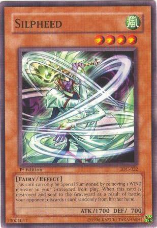 Silpheed trading card from Invasion of Chaos Silpheed - Invasion of Chaos YuGiOh trading card