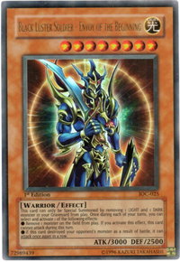 Black Luster Soldier - Envoy of the Beginning - Invasion of Chaos (IOC) #IOC-025 - Ultra Rare YuGiOh Trading Card