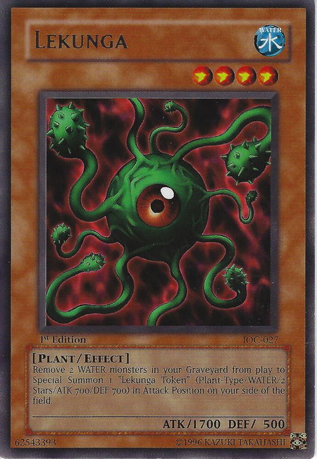 Lekunga - Invasion of Chaos YuGiOh trading card